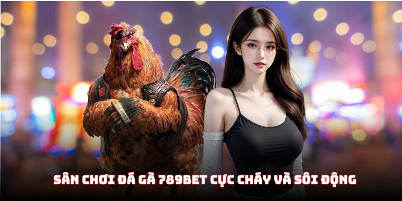 Sân chơi đá gà 789Bet cực cháy và sôi động