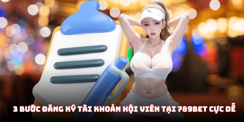 3 bước đăng ký tài khoản hội viên tại 789Bet cực dễ