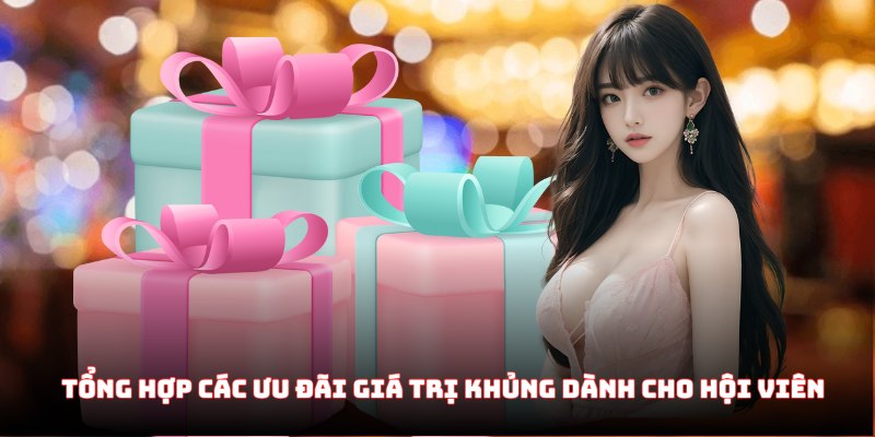 Tổng hợp các ưu đãi giá trị khủng dành cho hội viên 789Bet