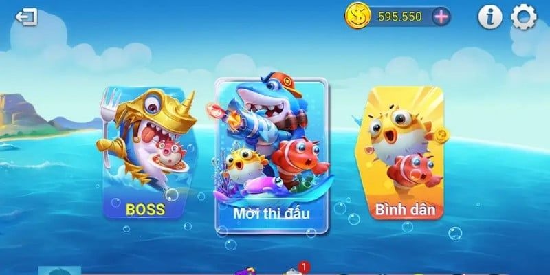 Dễ dàng chơi game với giao diện thân thiện