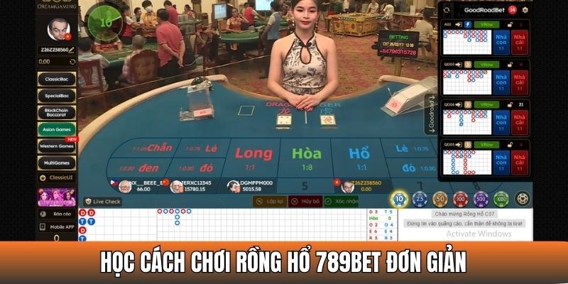 Học ngay cách chơi Rồng Hổ 789bet đơn giản trước khi nhập cuộc